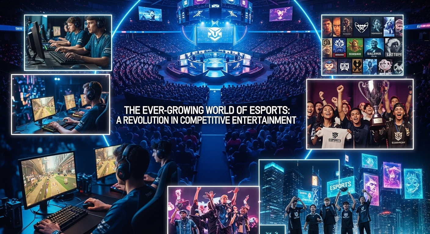 The Rise and Evolution of Esports: A Digital Revolution in Competitive Gaming